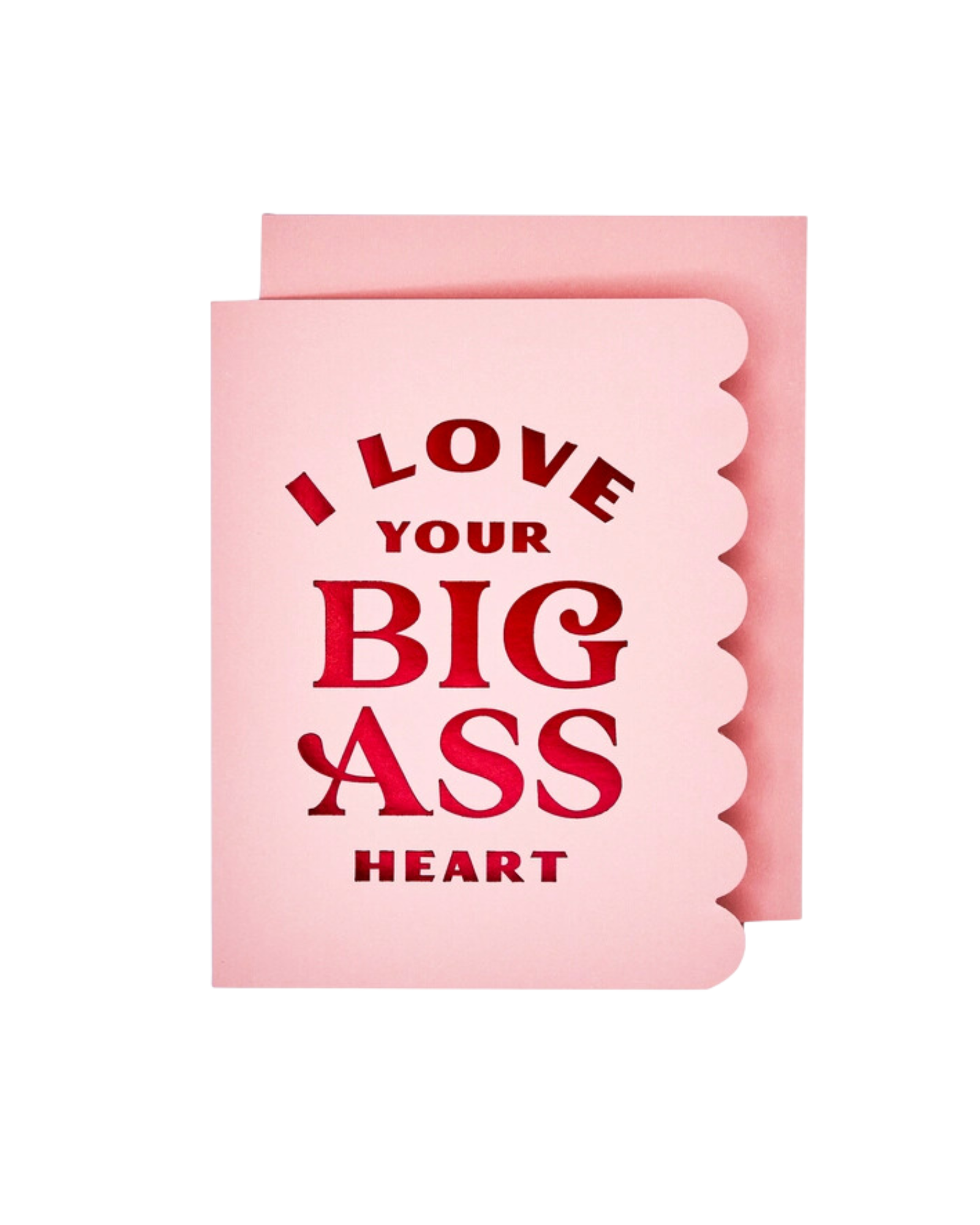Big Ass Heart Love Greeting Card
