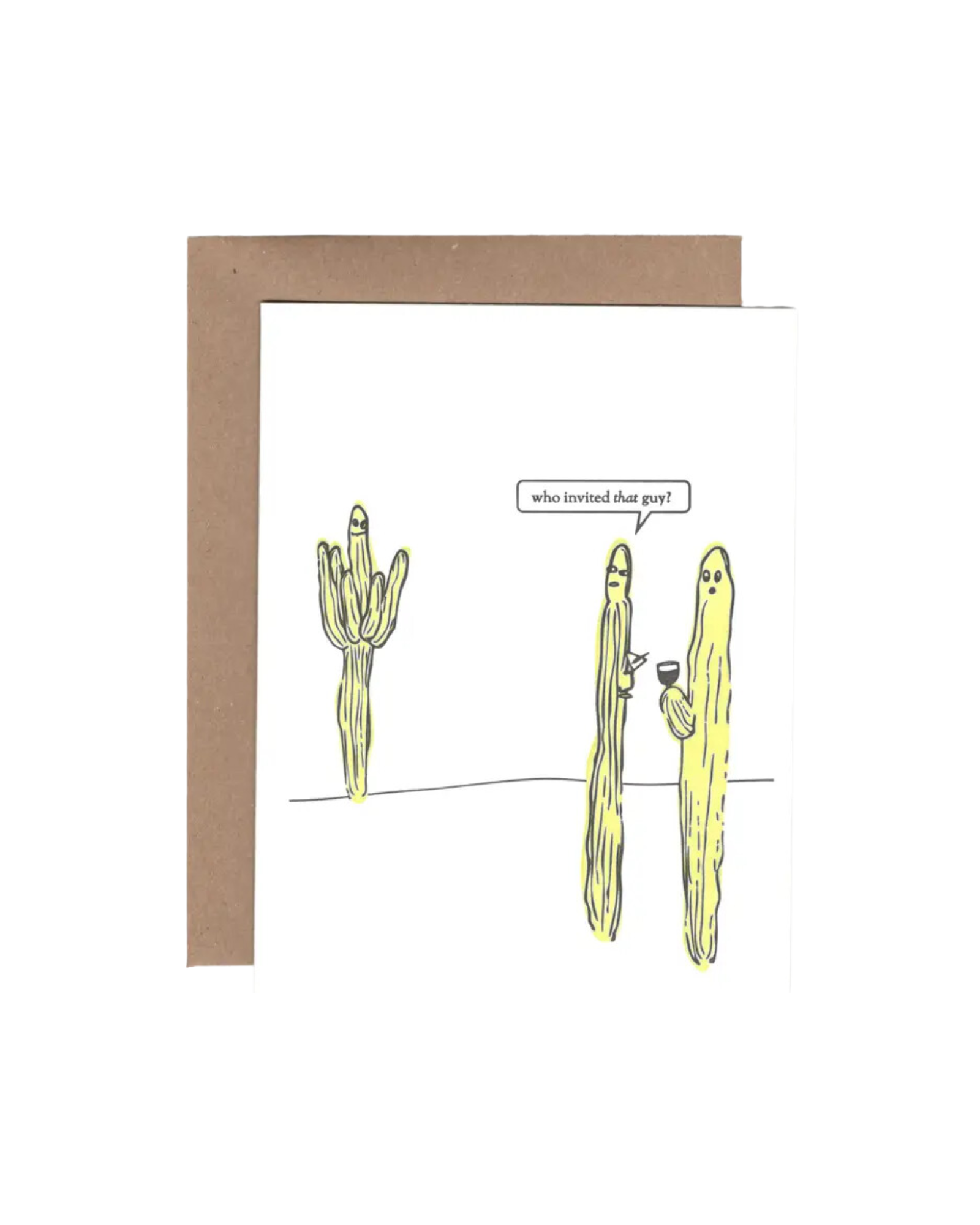 Cactus Party Greeting Card