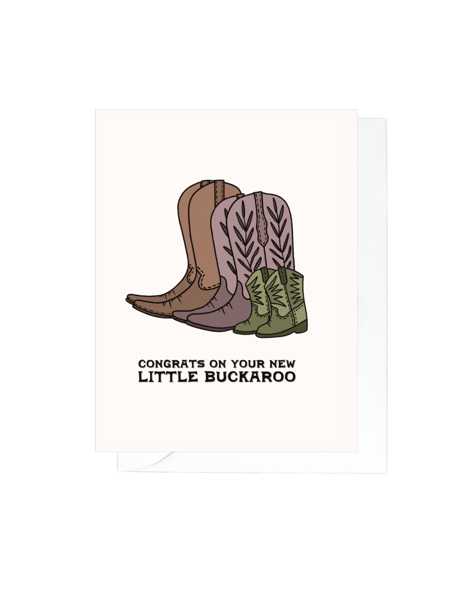 Little Buckaroo Greeting Card