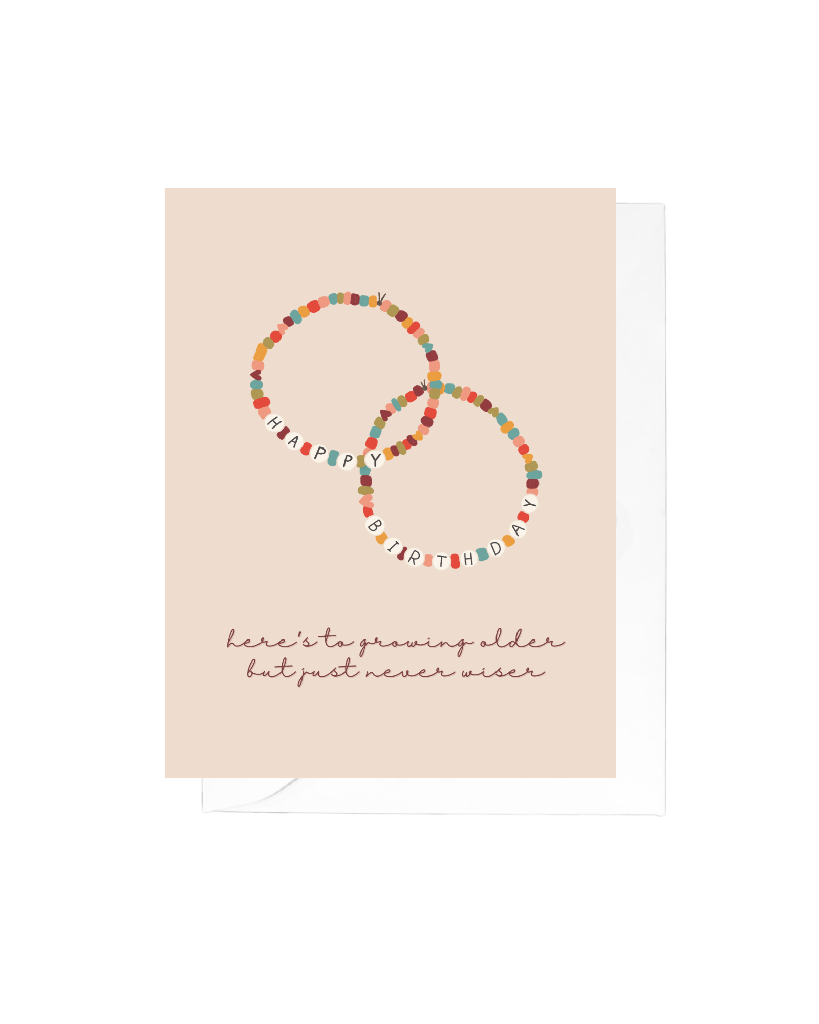 Friendship Bracelet Birthday Greeting Card