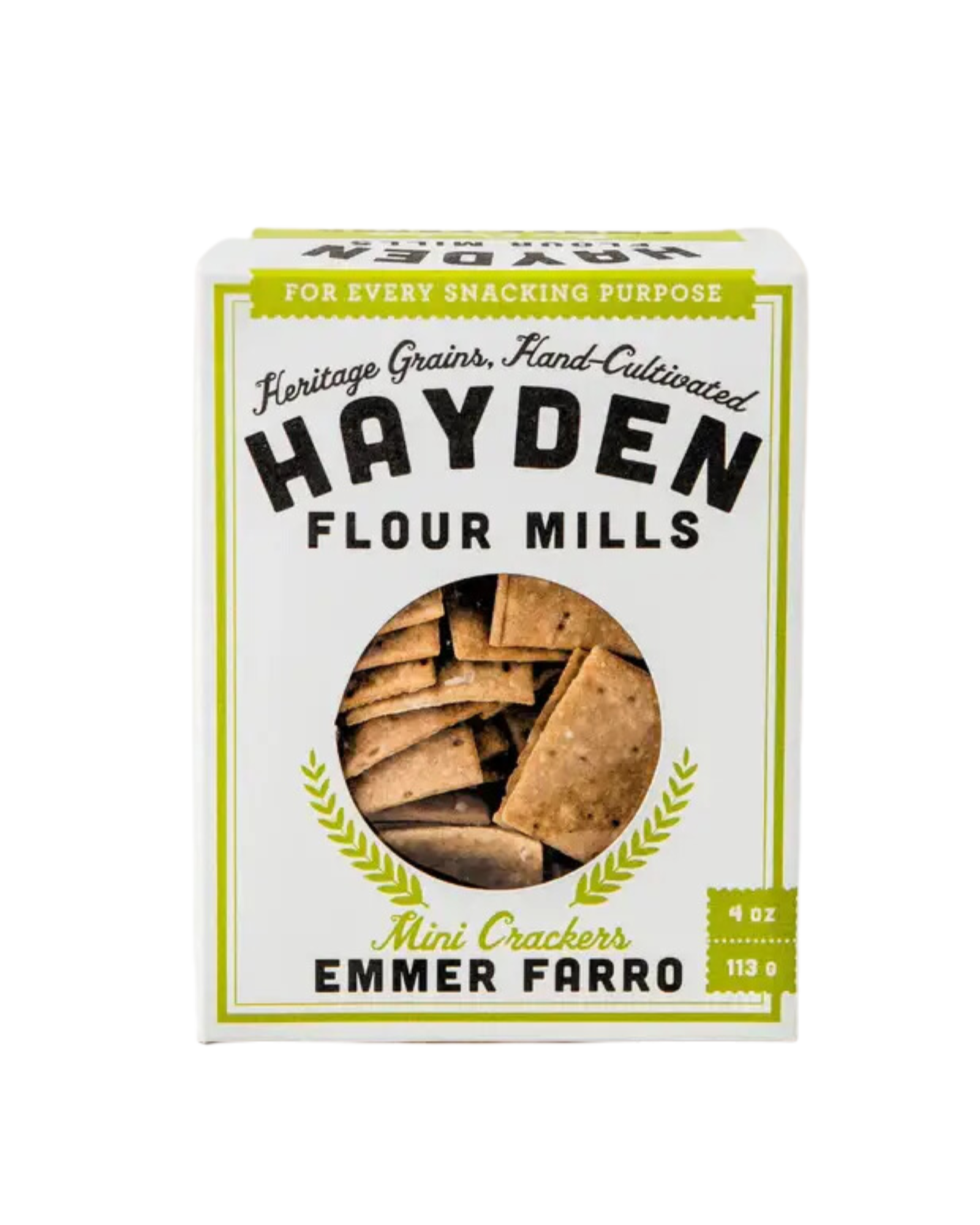 Emmer Farro Crackers