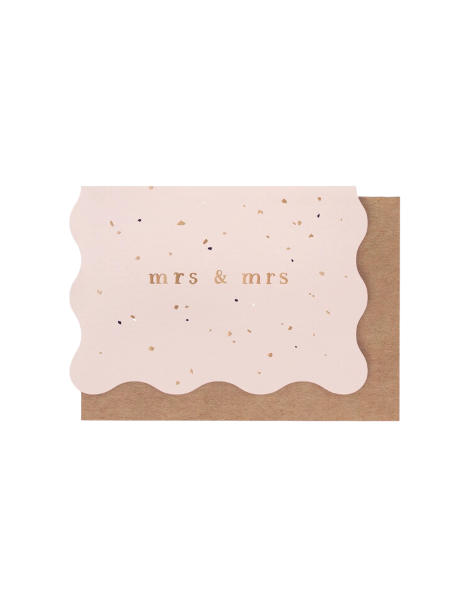 Mrs. & Mrs. Wedding Greeting Card