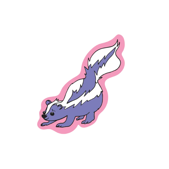Skunk Vinyl Sticker