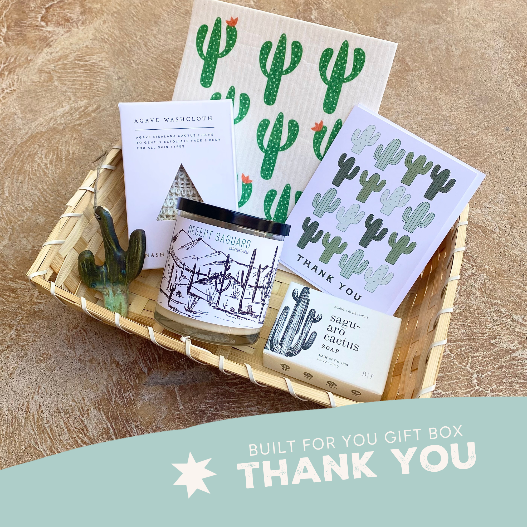 Thank You Saguaro | Built For You Gift Box