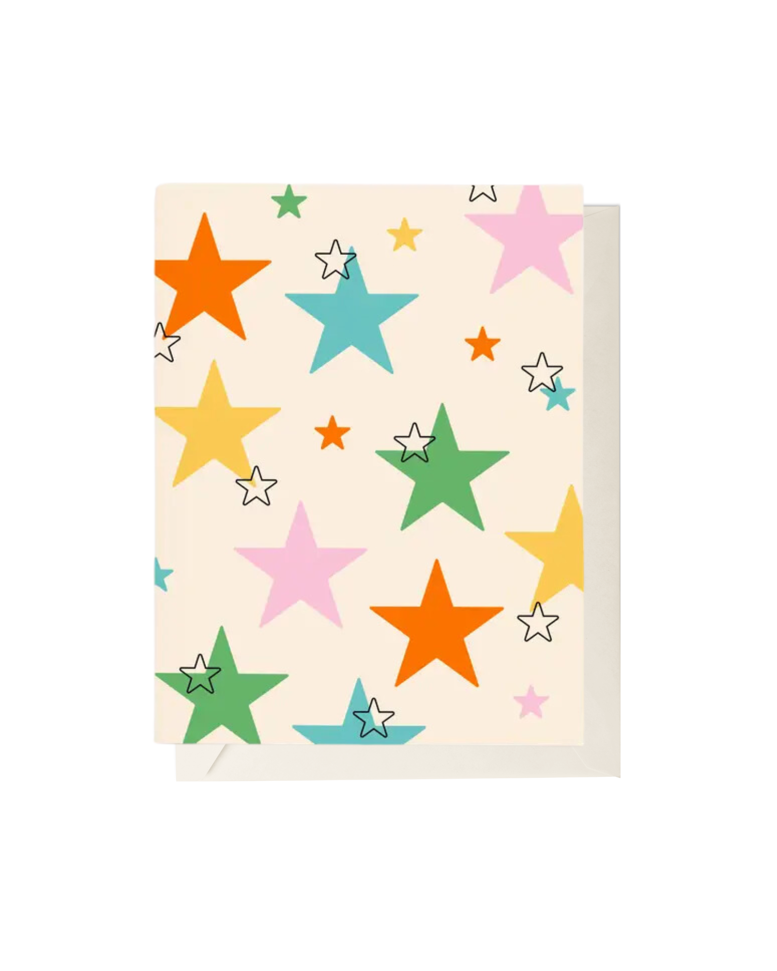 Stars Pattern Greeting Card